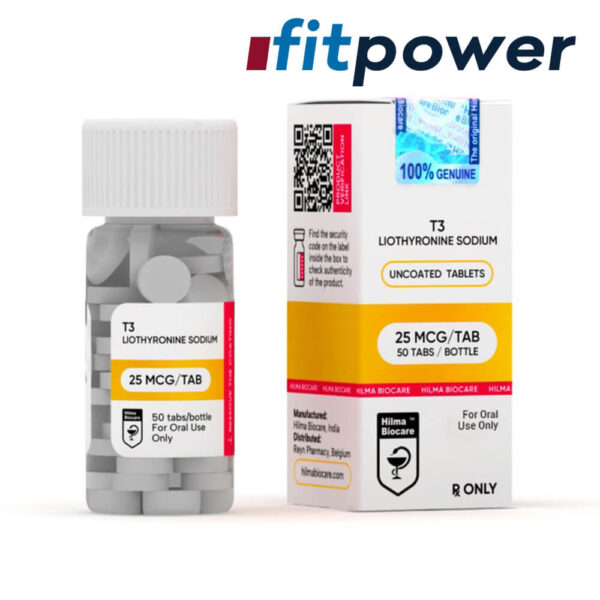 T3-Liothyronine Sodium 25 mcg (Hilma Biocare)