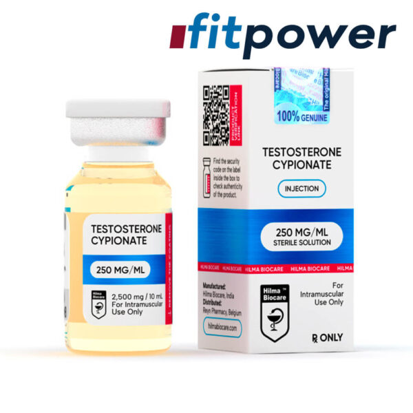 Testosterone Cypionate 250 mg/ml (Hilma Biocare)