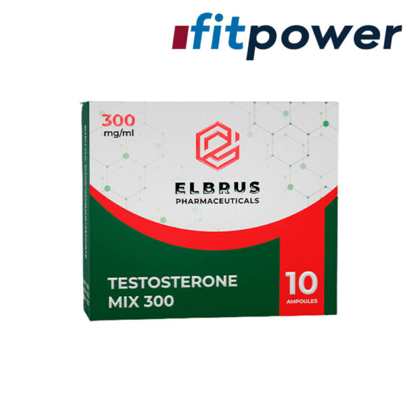 Testosterone Mix 300 mg/ml (Elbrus Pharmaceuticals)